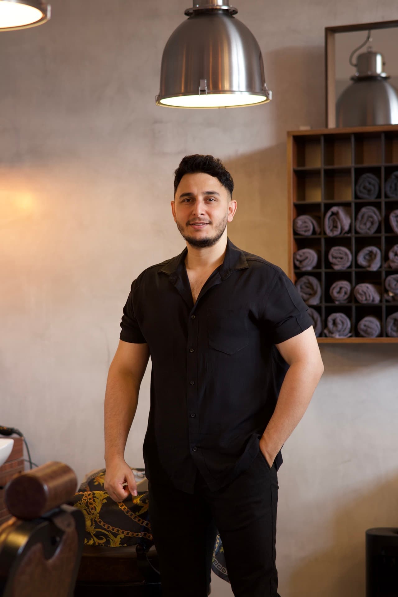 Yasin — barber JZP Barbershop Praha