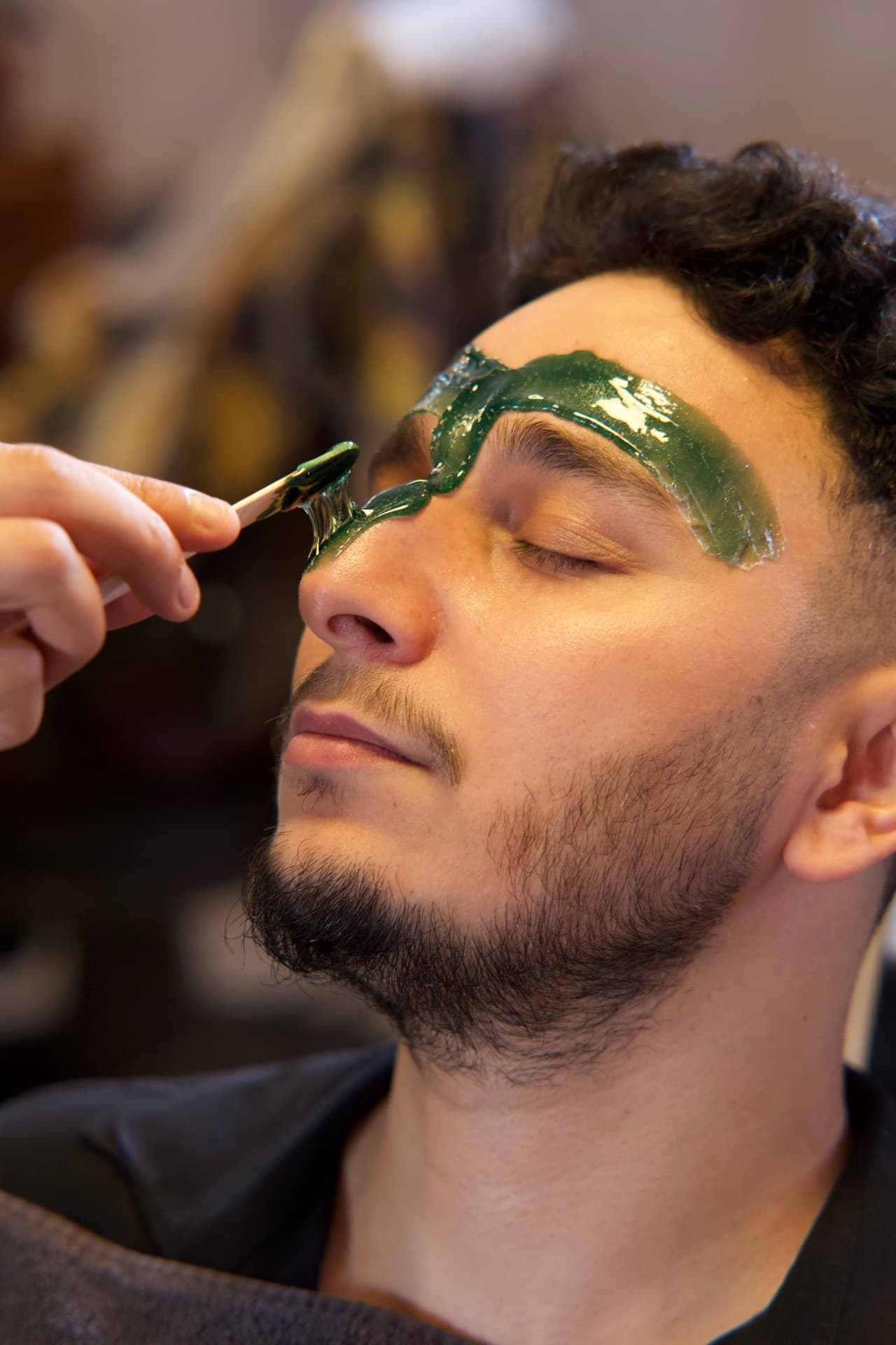 Wax na obličej — JZP Barbershop Praha