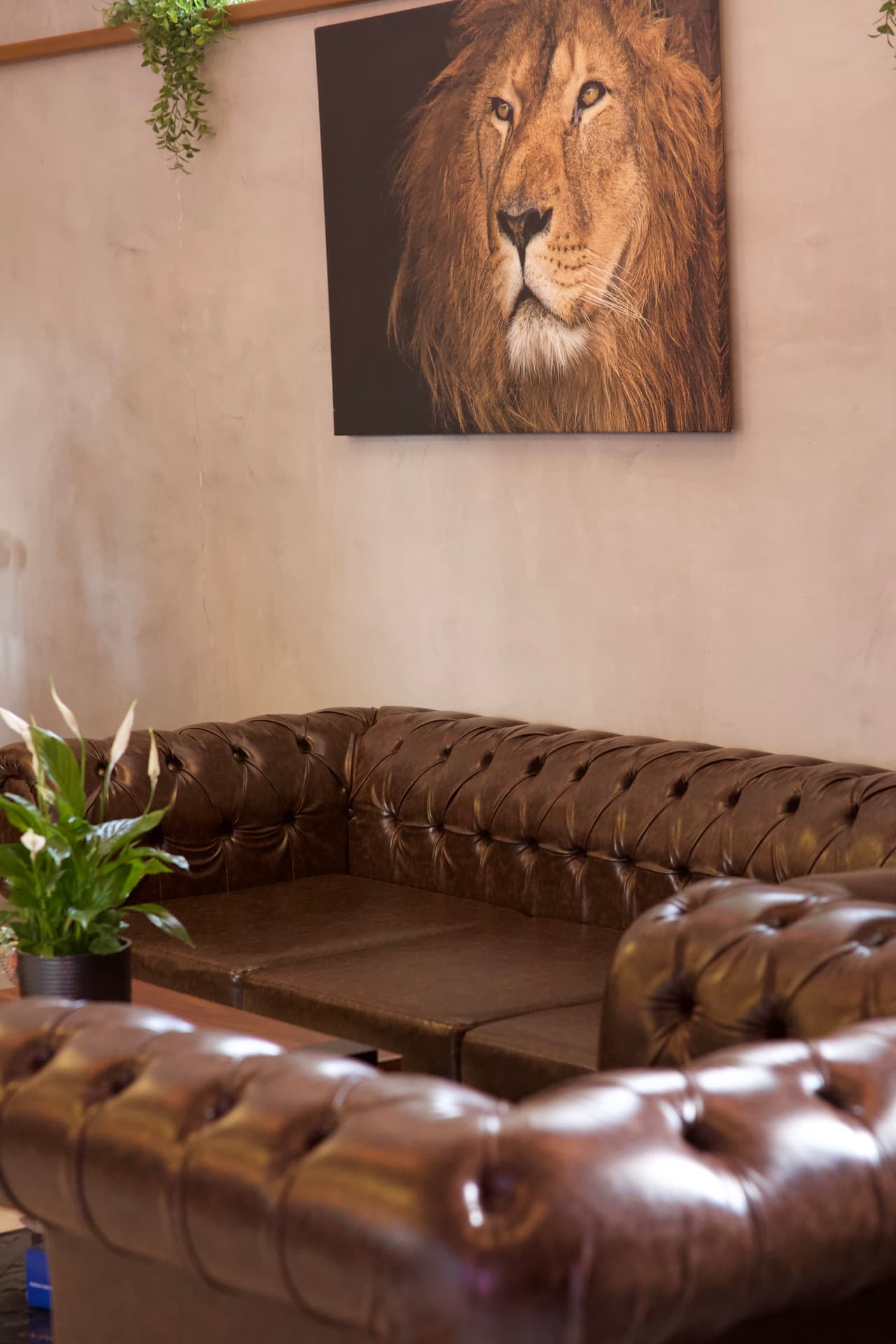 Interiér JZP Barbershop Praha