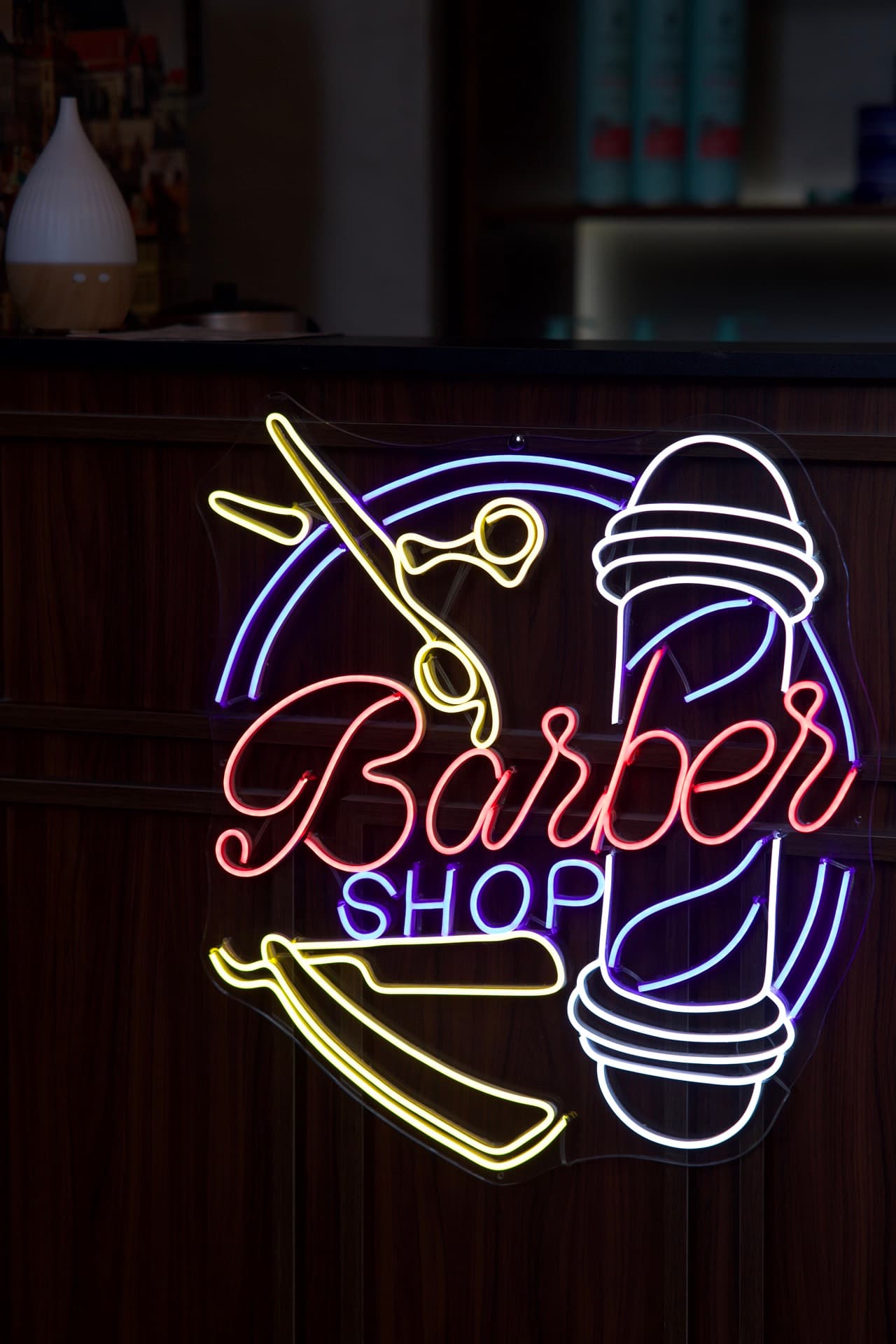 Interiér JZP Barbershop Praha