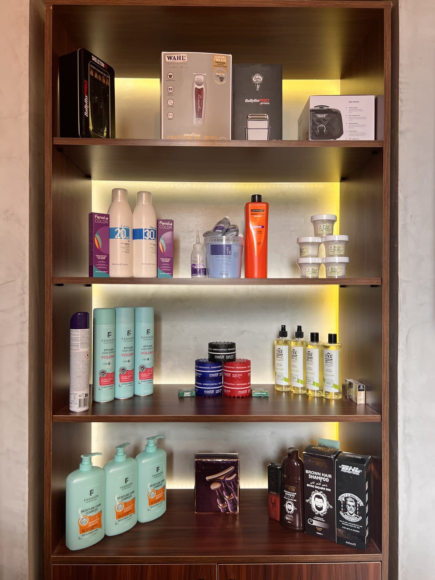 Interiér JZP Barbershop Praha