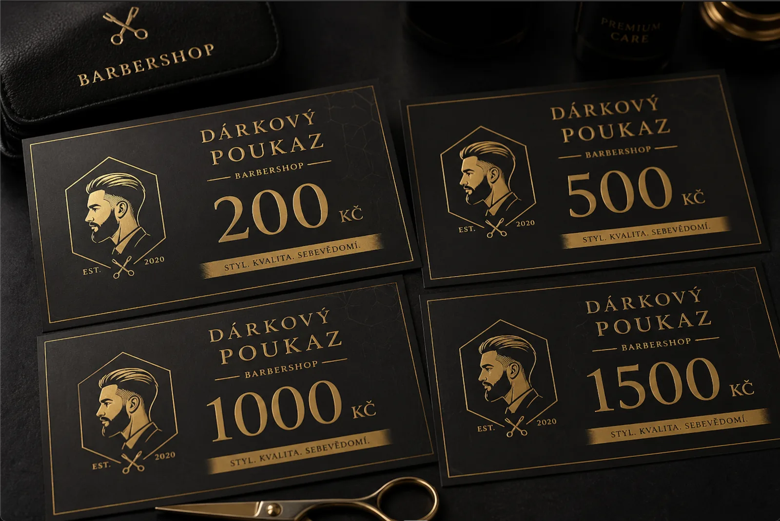 JZP Barbershop dárkový poukaz
